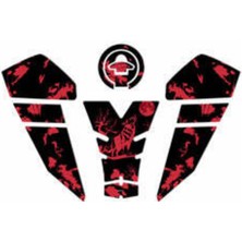 Medi Pazarlama Yamaha MT-25 Tank Pad Seti YAMT25RW 2020-2026 Uyumlu Karbon Koruyucu Pad Seti