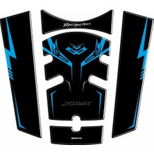 Medi Pazarlama Yamaha XMAX 250 Tank Pad YAXM25RM Tech Max 2025 2026 Uyumlu Karbon Koruyucu Pad