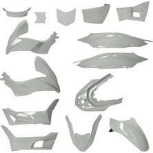 Honda Pcx Kaporta Seti 2021-2024 Nardo Gri Renk Supermto