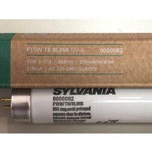Sylvania 4 Adet Sylvanıa 15W Bl 45CM Sinek Cihazı Lambası T8