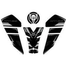 Medi Pazarlama Yamaha MT-25 Tank Pad Seti YAMT25RG 2020-2026 Uyumlu Karbon Koruyucu Pad Seti