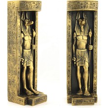 Anubis Figürlü Mumluk