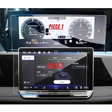 Uniqanatolia Volkswagen Tayron 2025 Hayalet Gösterge ve Multimedya Uyumlu Set Nano Ekran Koruyucu