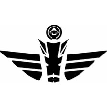 Medi Pazarlama Yamaha MT-25 Tank Pad Seti 2015-2019 YAMT18SY Uyumlu Karbon Koruyucu Pad Seti YAMT18SY