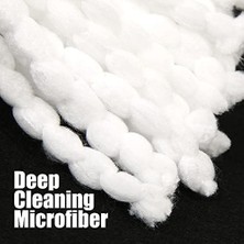 Mabeyn Homsis Paspas Değiştirme Başlığı  O Cedar Easywring Spin Paspas ile Uyumlu Paspas Yedekleri - Mikrofiber, Derinlemesine Temizleme, Makinede Yıkanabilir ve Değiştirmesi Kolay