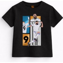 Rabona Fashion Karim Benzema 9 Legacy Tişört Yetişkin ve Çocuk Beden (Seçenekli)