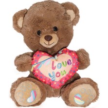 Mey İthalat Mey Ithalat® PJH2324  peluş Kalpli Ayı Love You 30 cm -Vardem