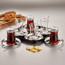 Özlife Mess Çay Seti - 18 Parça Çay Seti Takımı