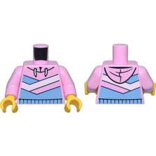 LEGO Minifigür Parçaları: Torso, Vücut, Gövde: 973PB4543C01