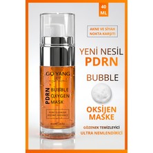 Pdrn Içeren Gözenek Temizleyici Akne ve Siyah Nokta Karşıtı Köpüren Bubble Oksijen Yüz Maskesi 40ML