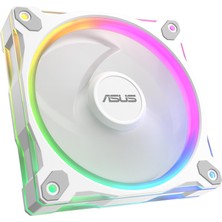 Asus Prime MR120 Soğutucu Kasa Radyatör Fani Argb 120MM Beyaz