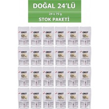 OBST Katı Limon Tuzu Mutfak Banyo Tuvalet Için Doğal Temizlik 24'lü Paket Stok Paketi (24 x 75 G)