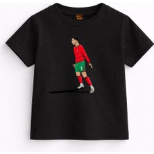 Rabona Fashion Cristiano Ronaldo Portugal Celebration Futbol Tişörtü Yetişkin ve Çocuk Beden (Seçenekli)