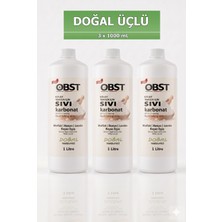 OBST Sıvı Karbonat Mutfak Banyo Tuvalet Için Doğal Temizlik 3'lü Paket (3 x 1 L)