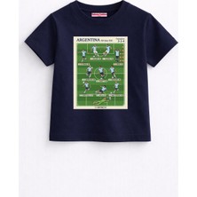Rabona Fashion Arjantin All Star Kadro T-Shirt Yetişkin ve Çocuk Beden ( Seçenekli )