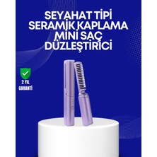 Mey İthalat Mey Ithalat® USB Şarjlı Kablosuz Saç Düzleştirici – Hızlı ve Pratik