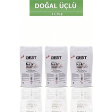 OBST Katı Çamaşır Sodası Halı Tül Perde Giysiler Için Doğal Temizlik 3'lü Paket  (3 x 75 Gram)