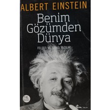 Kişisel Yayınlar Benim Gözümden Dünya - Felsefi ve Siyasi Yazılar - Albert Eınsteın - 2.el Kitap