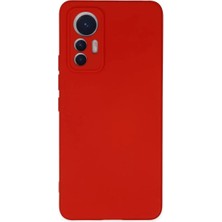 Uravas Store Mi 12 Lite Kılıf Nano Içi Kadife  - Kırmızı