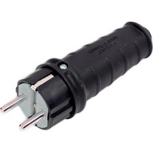 Mey İthalat Mey Ithalat® Kauçuk 1 x 16 A Topraklı Erkek Fiş 220V