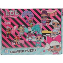 Mey İthalat Mey Ithalat® Lol Numara Puzzle 20 Parça