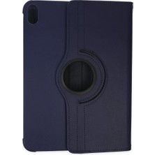 Armüz Apple iPad 2022 10.9 (10.nesil) Kılıf 360 Tablet Deri Kılıf - Lacivert