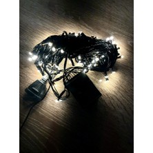 sbodurhome 10 M 100 LED Damla Uçlu Gün Işığı Siyah Kablo Mz-17-3
