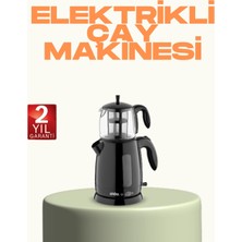 Svoria Store Mey Ithalat® Susuz Çalışma Emniyetli Sinbo Elektrikli Çay Makinesi