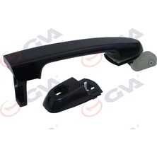 GVA Ilkeshop Diş Kapi Kolu Ön Sol Siyah Astarli Accent Era 06-10