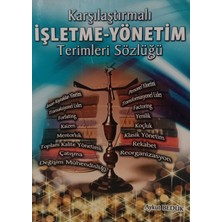 Kişisel Yayınlar Karşılaştırmalı Işletme - Yönetim Terimleri Sözlüğü (Imzalı) - Aykut Bedük - 2.el Kitap
