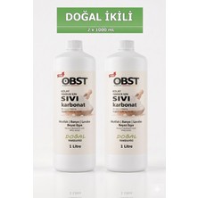 OBST Sıvı Karbonat Mutfak Banyo Tuvalet Için Doğal Temizlik 2'li Paket (2 x 1 L)