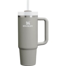 Stanley Quencher Pipetli Termos Bardak, Gri (Ash), 0.89 Litre