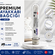 Claw Special Premium Yassı Ayakkabı Bağcığı 120 cm – Dayanıklı Spor ve Günlük Ayakkabı Bağcığı