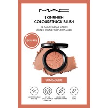 M.A.C Skinfinish Colourstruck Blush 12 Saate Kadar Kalıcı, Yüksek Pigmentli Pudra Allık - Sunbasque