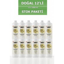 OBST Sıvı Limon Tuzu Mutfak Banyo Tuvalet Için Doğal Temizlik 12'li Paket Stok Paketi (12 x 1 L)