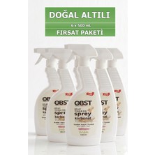 OBST Sprey Karbonat Lavanta Bahçesi Mutfak,banyo,tuvalet  Için Doğal Temizlik 6'lı Paket Fırsat Paketi (6 x 500 Ml)