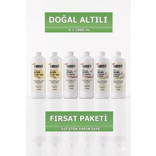 OBST Doğal Temizlik Seti Sıvı Limon Tuzu 1 L  2'li +  Sıvı Karbonat 1 L  2'li + Sıvı Çamaşır Sodası 1 L  2'li  (6'lı Paket)