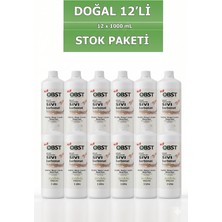 OBST Sıvı Karbonat Mutfak Banyo Tuvalet Için Doğal Temizlik 12'li Paket Stok Paketi (12 x 1 L)