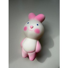 Bumelo Tavşan Squishy-Sukuşi-Moj Moj Stres Topu Beyaz Orta Boy