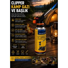 Kalemhane Kamp Gazı ve Ateşleyici Başlık - Ocak Kartuş 400 ml