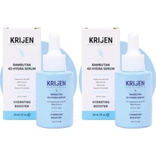 Mabeyn Krijen Rambutan 4d Hydra Yoğun Nemlendirici Serum | Hyaluronic Acid 4d + Beta Glucan (2 Paketi)