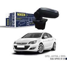Niken Ilkeshop Araca Özel Kol Dayama Siyah Opel Astra J 10