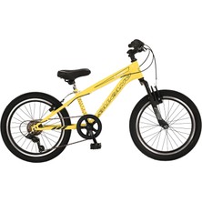 Salcano Lion 20 Jant Vitesli Erkek Çocuk Bisikleti 6 Vites 120-145 cm Boy Sarı - Siyah
