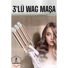 Mey İthalat Mey Ithalat® Wag Maşa Negatif Iyon Teknolojili Isı Ayarlı Saç Maşası