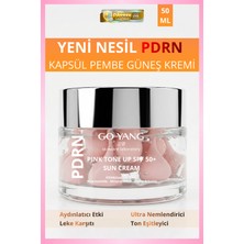 Pdrn Içeren Ton Eşitleyici Aydınlatıcı Leke Karşıtı Spf 50+ Pembe Güneş Kremi 50ML