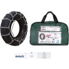 Knk Ilkeshop Patinaj Zinciri Binek ve Hafif Tic.araç Serme 13-14 Jant 640X13 Zincir Ebatlari Için Resime Bakiniz