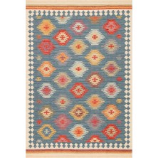 Cool Halı Beykoz Renkli Özgün Tasarım Ince Yıkanan Çift Taraflı Dekoratif Balkon Mutfak Yazlık Şönil Kilim