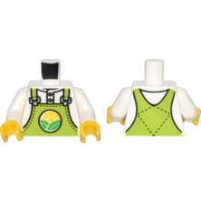 LEGO Minifigür Parçaları: Torso, Vücut, Gövde: 973PB4738C01