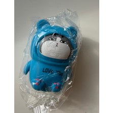 Bumelo Astronot Kedi Squishy-Sukuşi-Moj Moj Stres Topu Renkli Orta Boy