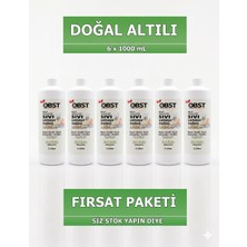 OBST Sıvı Çamaşır Sodası Halı Tül Perde Giysiler Için Doğal Temizlik 6'lı Paket Fırsat Paketi  (6 x 1 L)